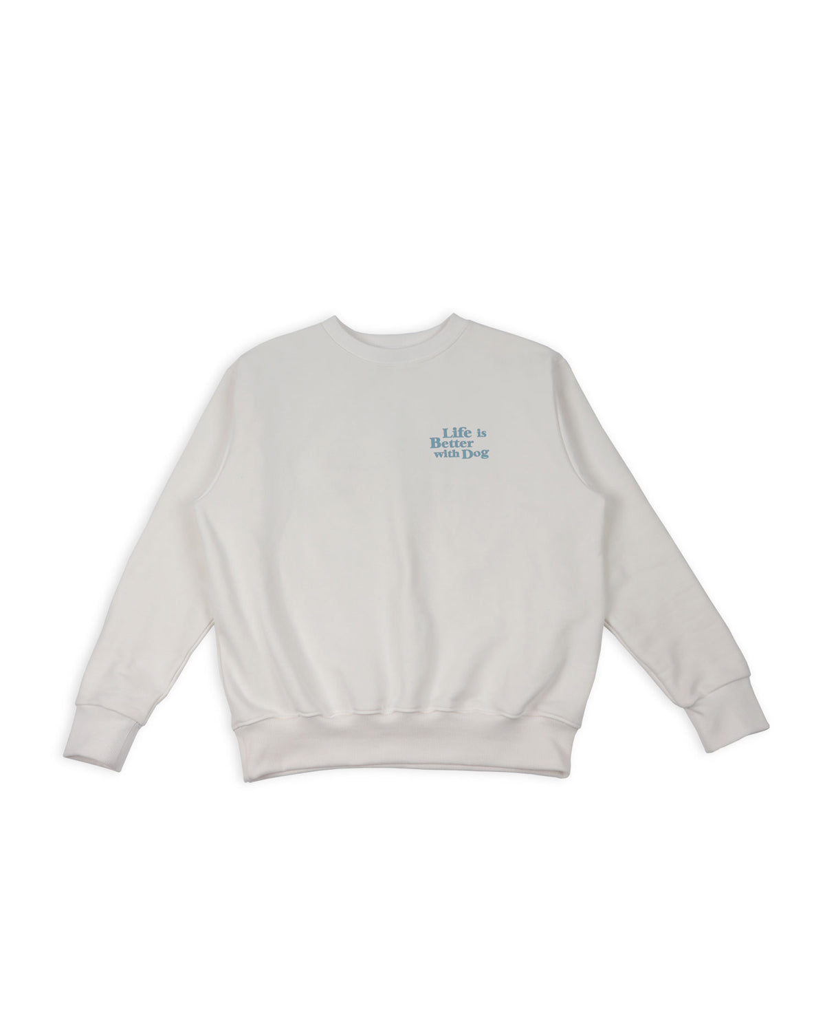 With dog Sweatshirts . For Human . White