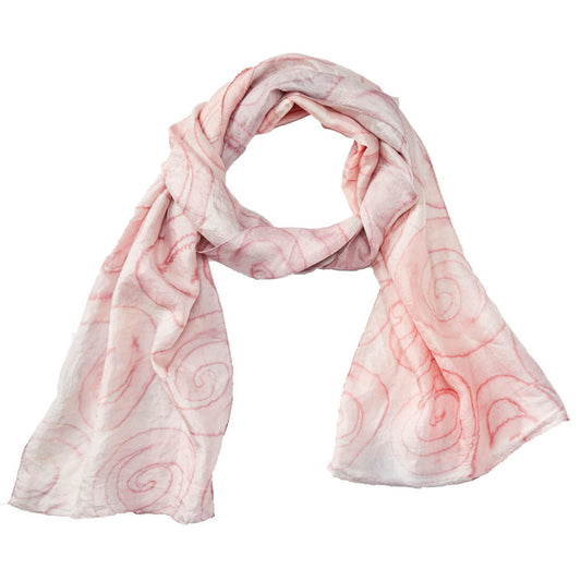 Pink Gogo Silk Scarf