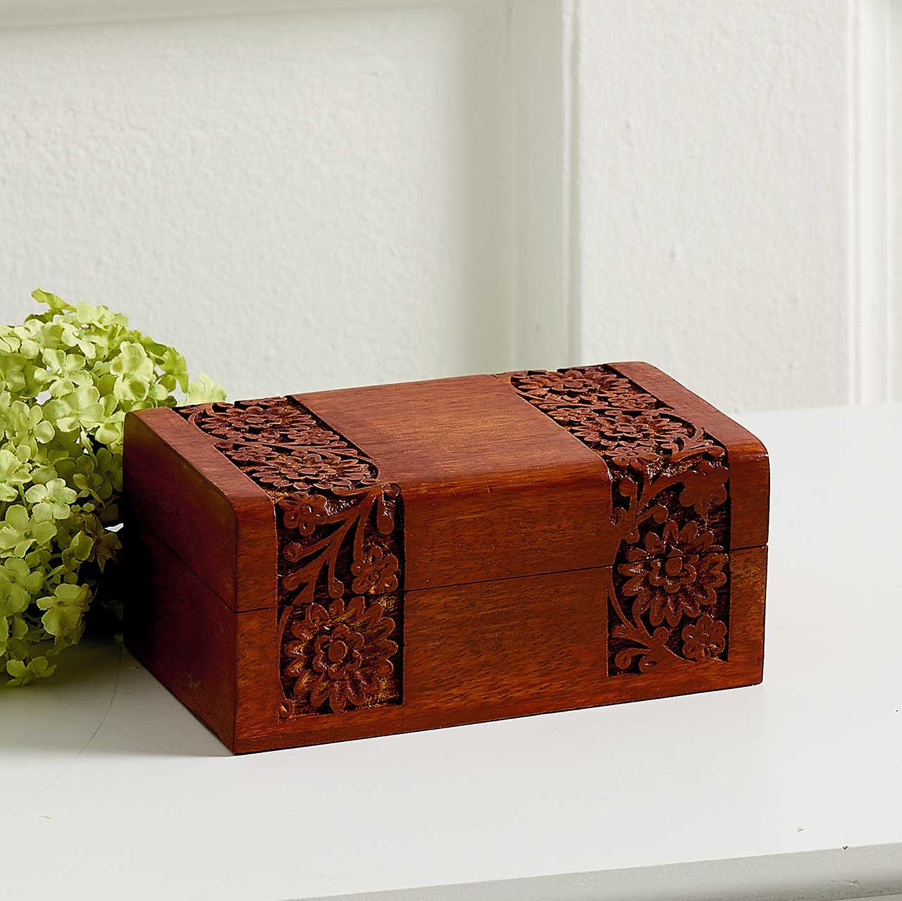 Small Floral Trinket Box