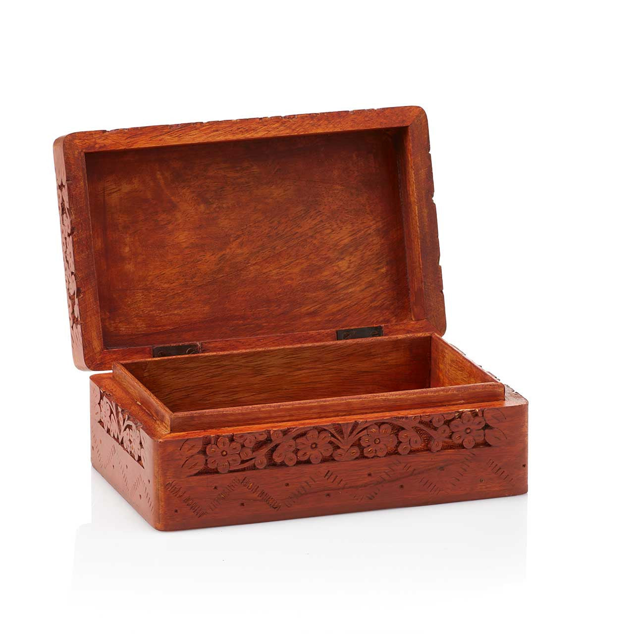 Large Floral Trinket Box