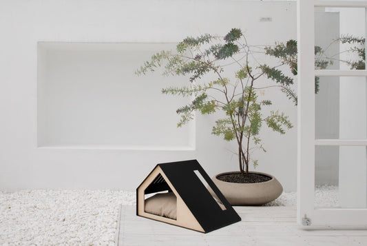 Deauville Pet House . Black